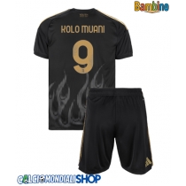 Maglie da calcio Juventus Randal Kolo Muani #9 Terza Maglia Bambino 2026-27 Manica Corta + Pantaloni corti)